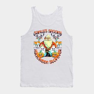 Santa's Spooky Halloween Stopover Tank Top